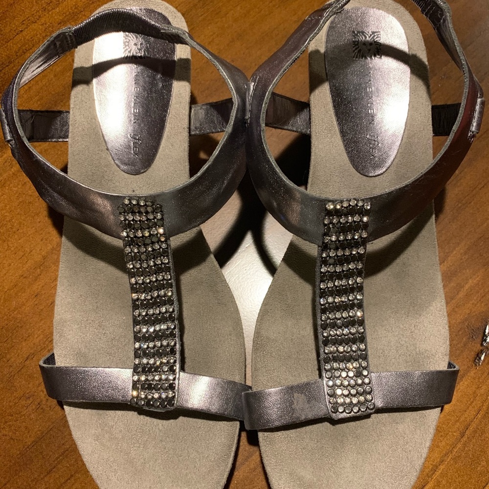 Anne’s Klein Silver Sandals